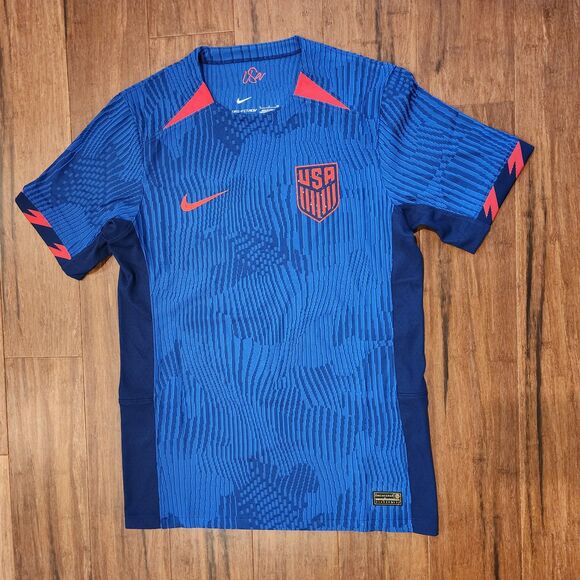 Nike Team USA 2023 Men's Soccer Away Jersey Size Small DR3799-405 MSRP $170 - Picture 2 of 7